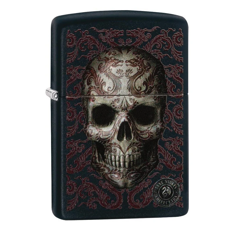 Zippo Anne Stokes Skull Dragon