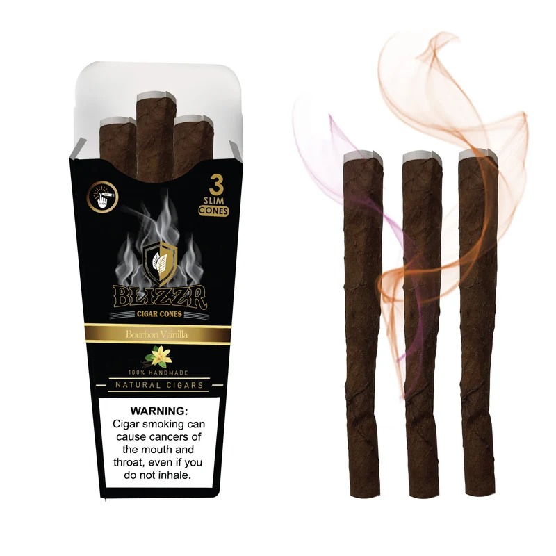 BLIZZR - Vanille - Natural Leaf Cone - Slim