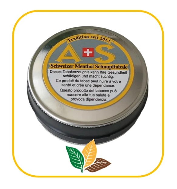 A+S SCHNUPFTABAK MENTHOL-FREI 10G