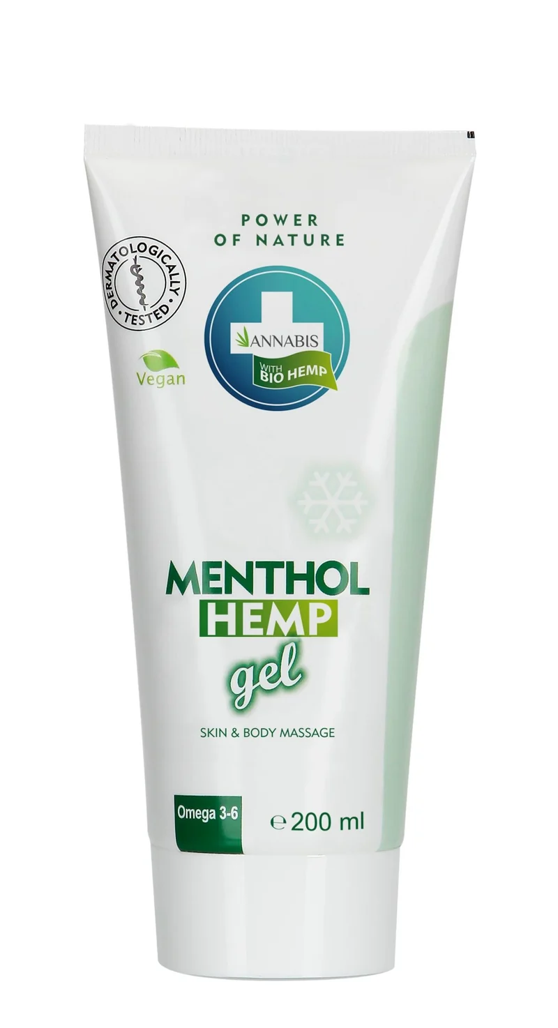 Menthol Hanf Gel