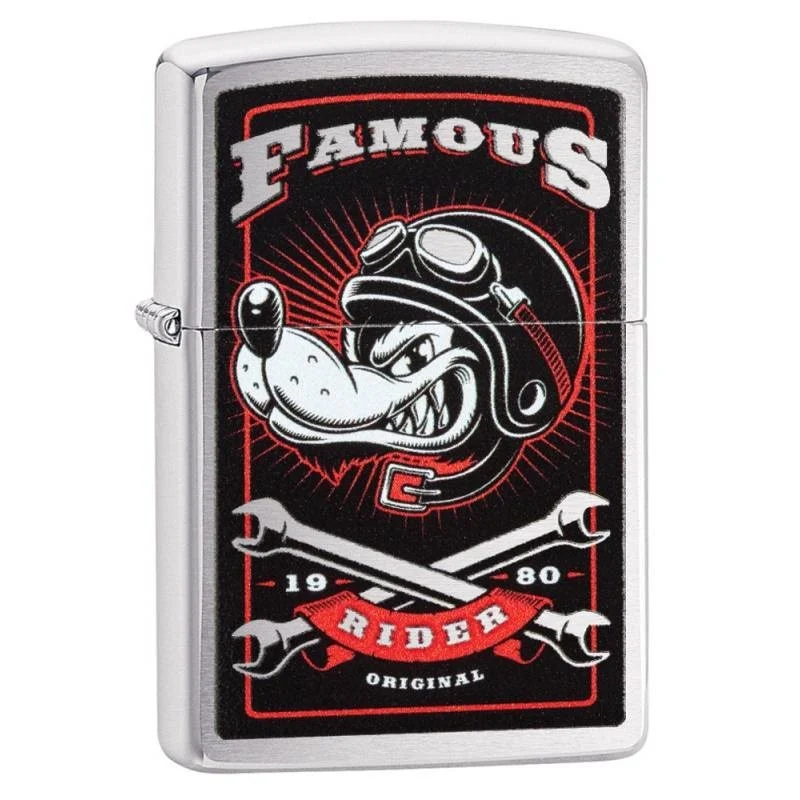 Zippo – Wolf Cycle Rider