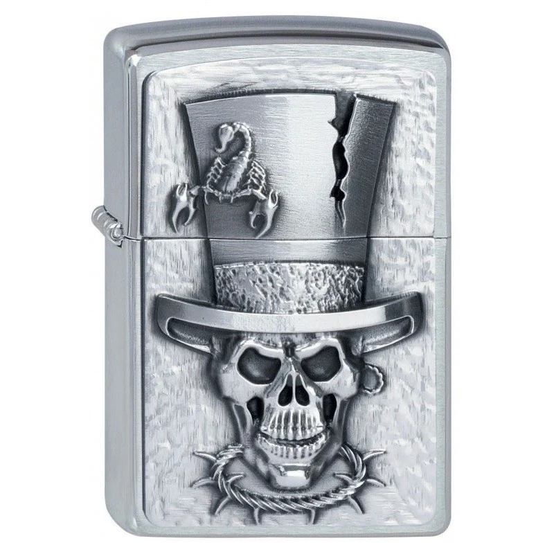 Zippo Skull Top Hat