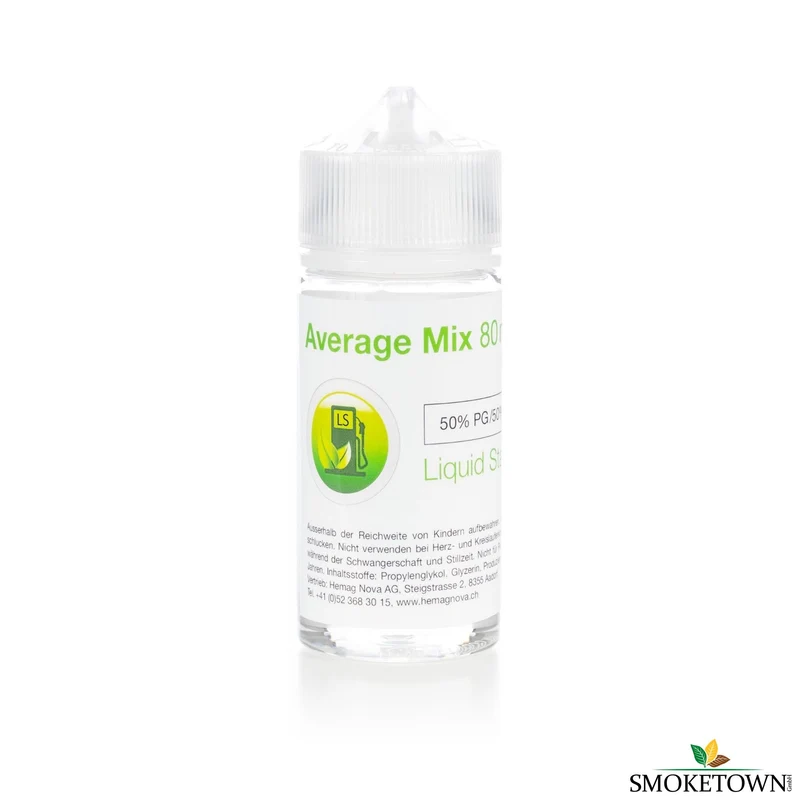Liquid Basis Avarage Mix - 80ml