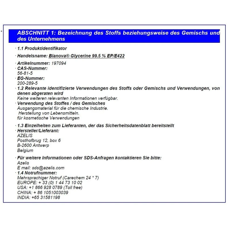 Liquid Basis - Propylenglycol 1000ml