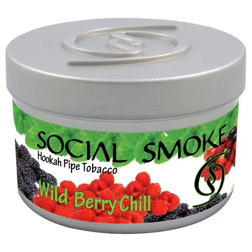 Wasserpfeifentabak Social Smoke Wild Berry Chill 200gr
