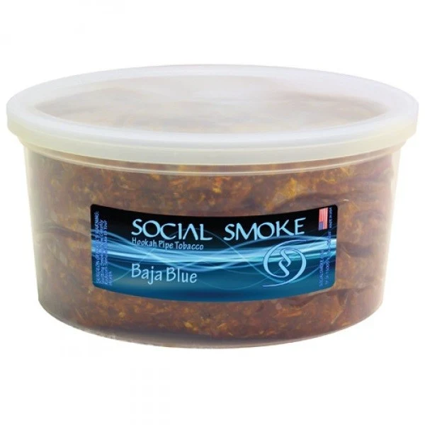 Wasserpfeifentabak Social Smoke Baja Blue 1kg