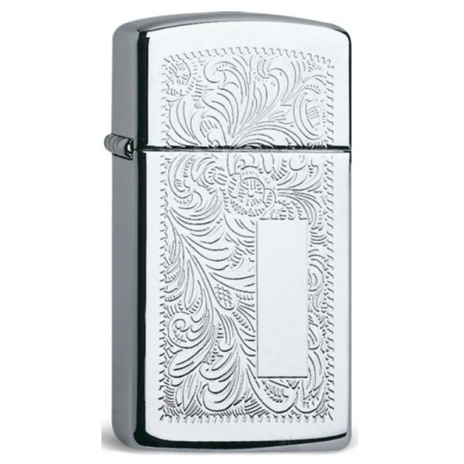 Zippo Venetian Chrome Slim