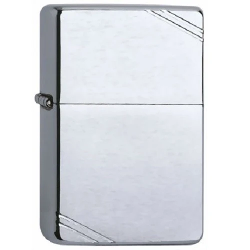 Zippo Vintage Chrome Brushed
