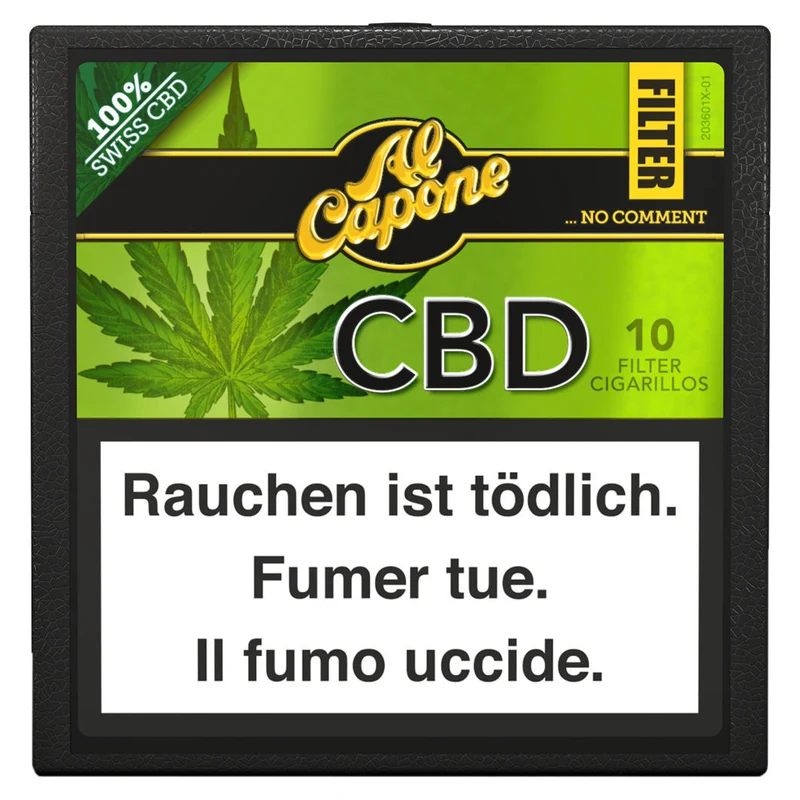 Al Capone CBD Cigarillos mit Filter