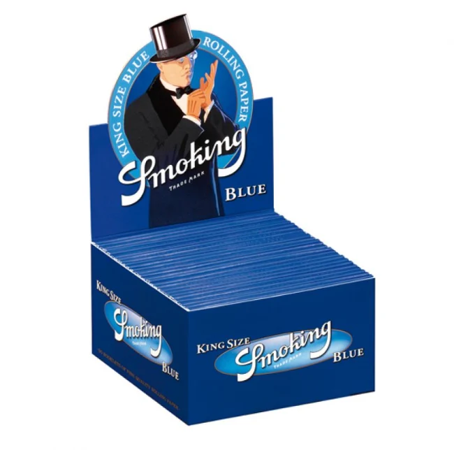 Smoking King Size - Blue - Kiste 50 Stück