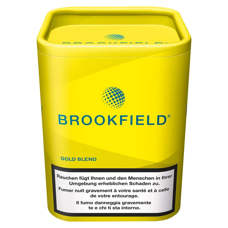 Brookfield Gold Blend Tabakeimer 120 g + 100 Hülsen/Papier