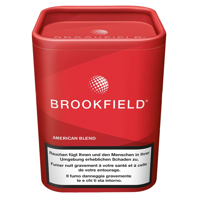 Brookfield American Blend Tabakeimer 120 g + Hülsen