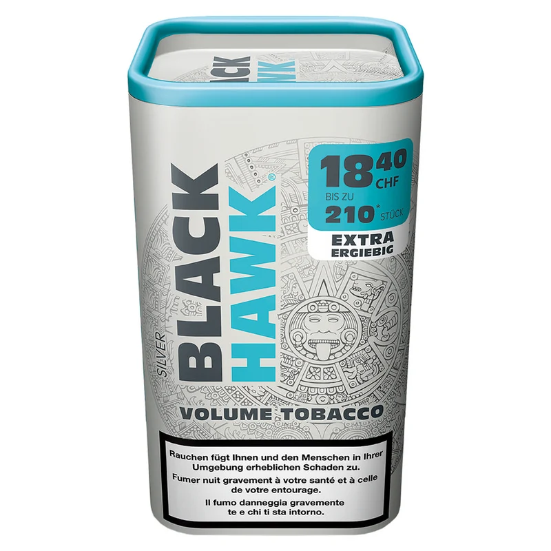 Black Hawk Tabakeimer Silver High Volumen