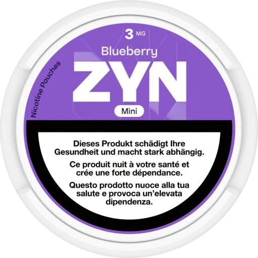 Zyn Blueberry Mini 3mg 20pce