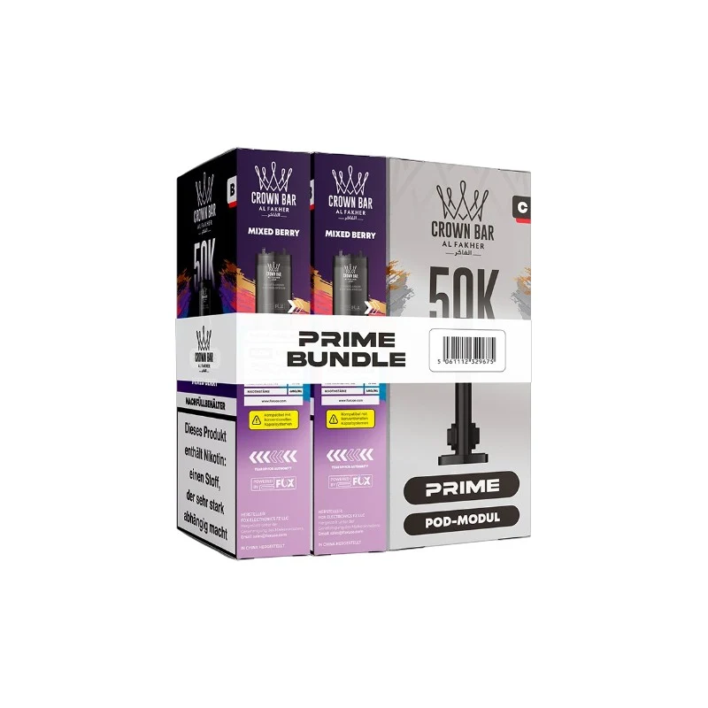Al Fakher 50K Hypermax PRIME Bundle - verschiedene Sorten | 2 x10ml
