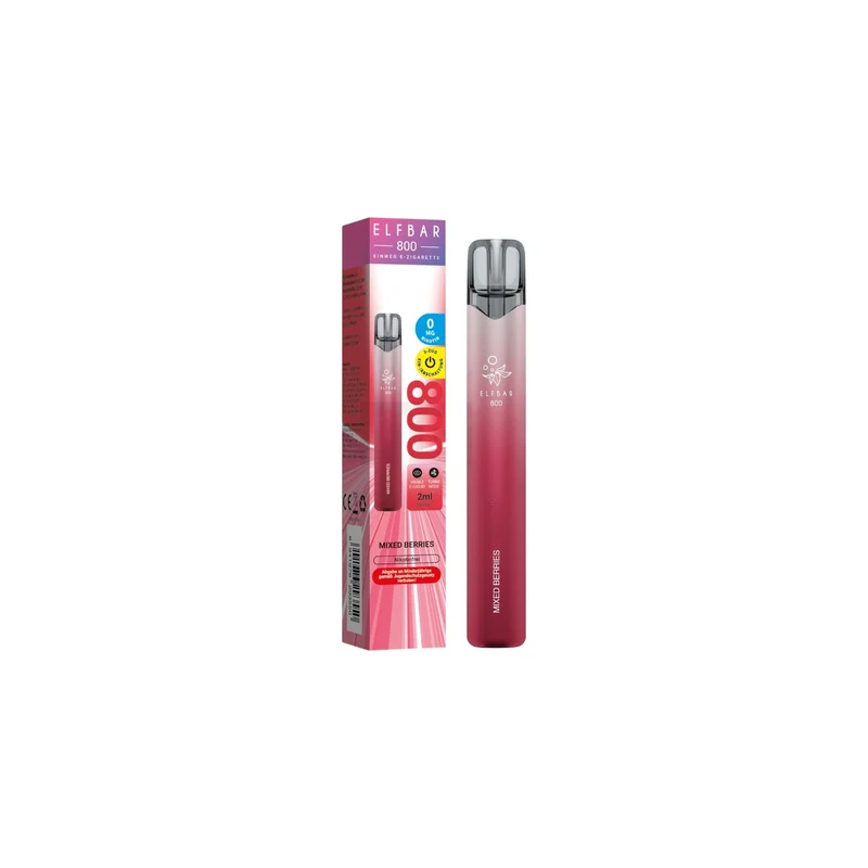 Elfbar 800 Einweg E-Zigarette 0mg Nikotin