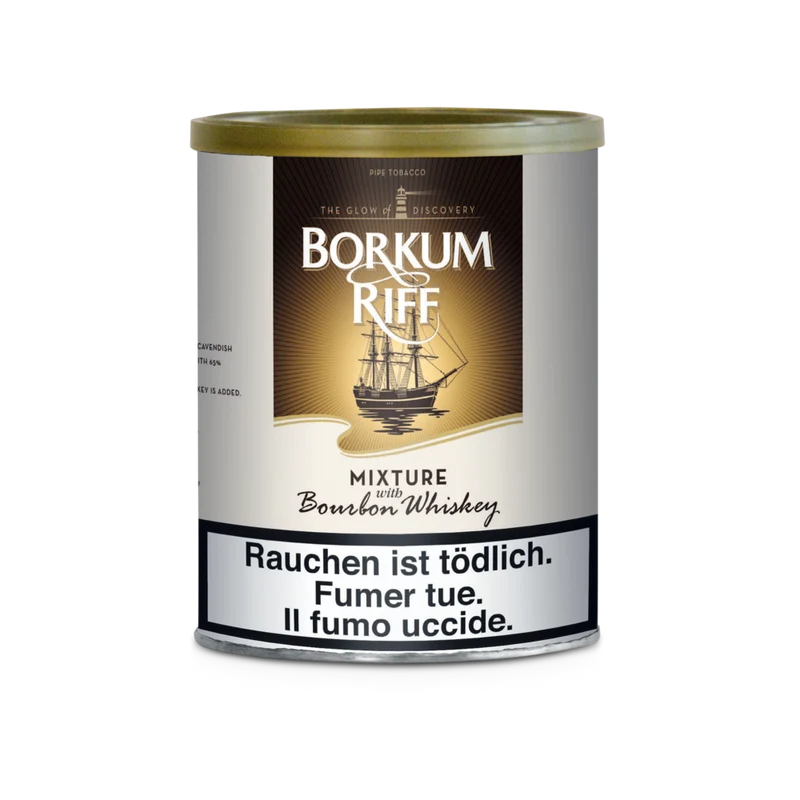 Borkum Riff Bourbon Whiskey Pfeifentabak 200 g Dose