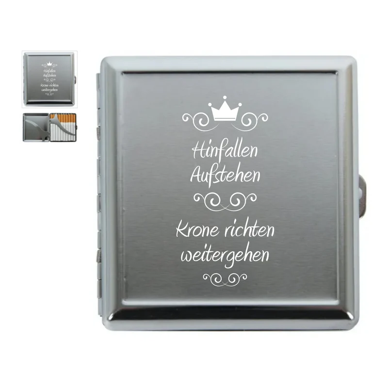 Hinfallen, aufstehen und Krone richten