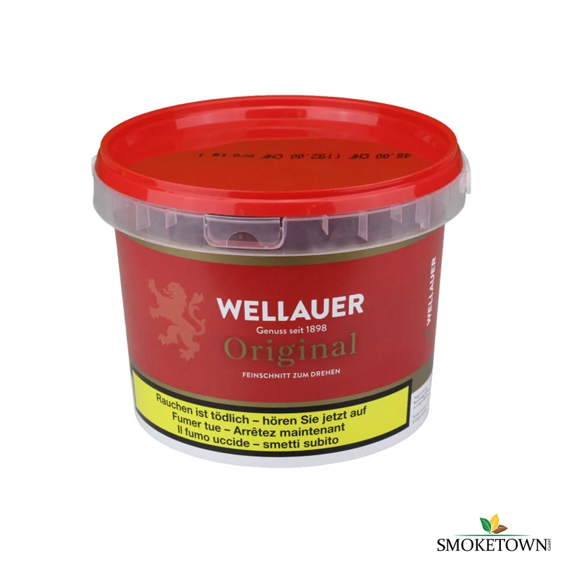 Wellauer Original Tabakeimer + Hülsen/Papier