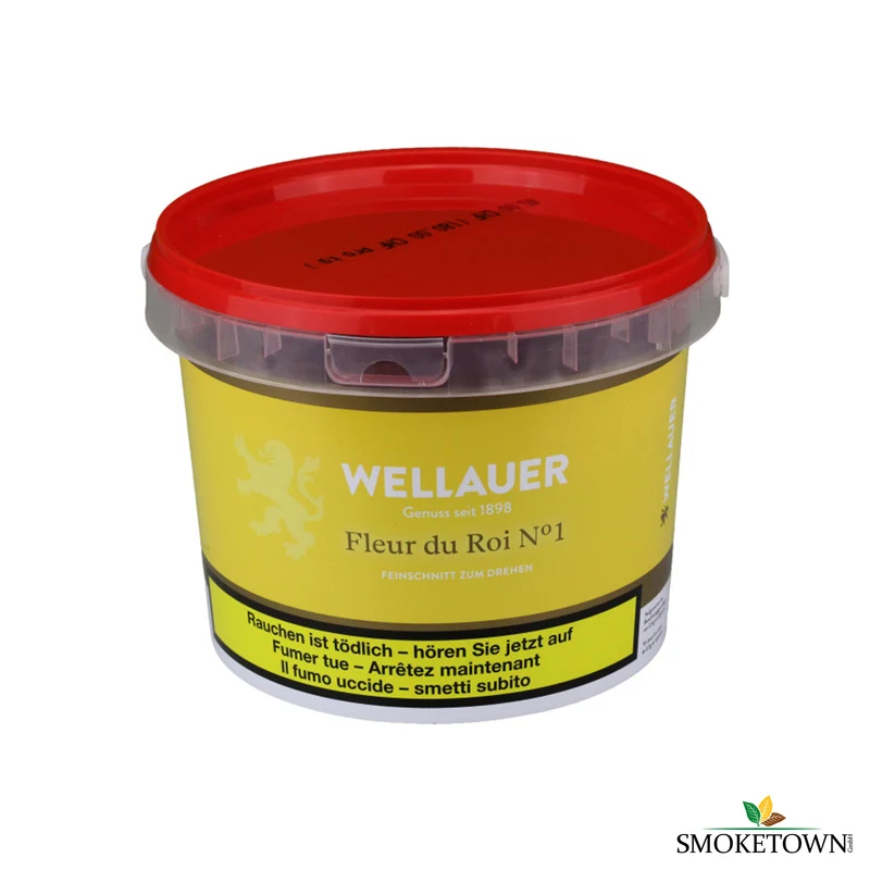 Wellauer Fleur du Roi Tabakeimer + Hülsen/Papier