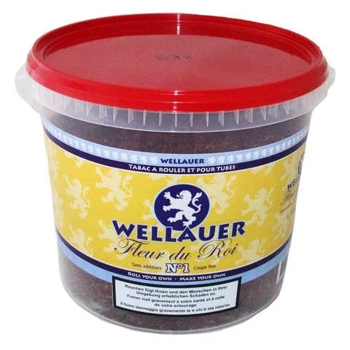 Wellauer Fleur du Roi Tabakeimer + Hülsen/Papier