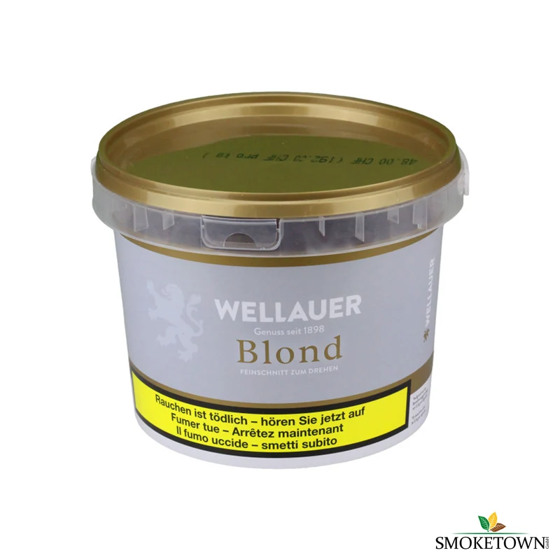 Wellauer Blond Tabakeimer + Hülsen/Papier