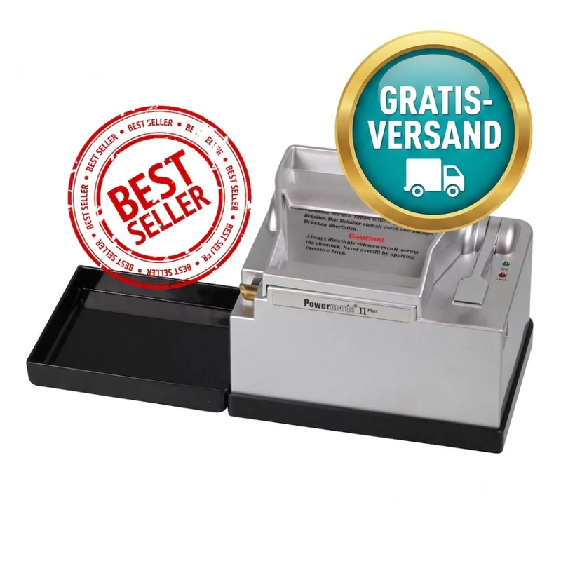 Powermatic 2 Plus elektrische Stopfmaschine zum Aktionspreis I Geschenke-Macher