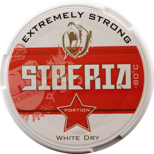 Siberia 80°C Extreme White Dry Portion 16g - 16 g x 5 Stück