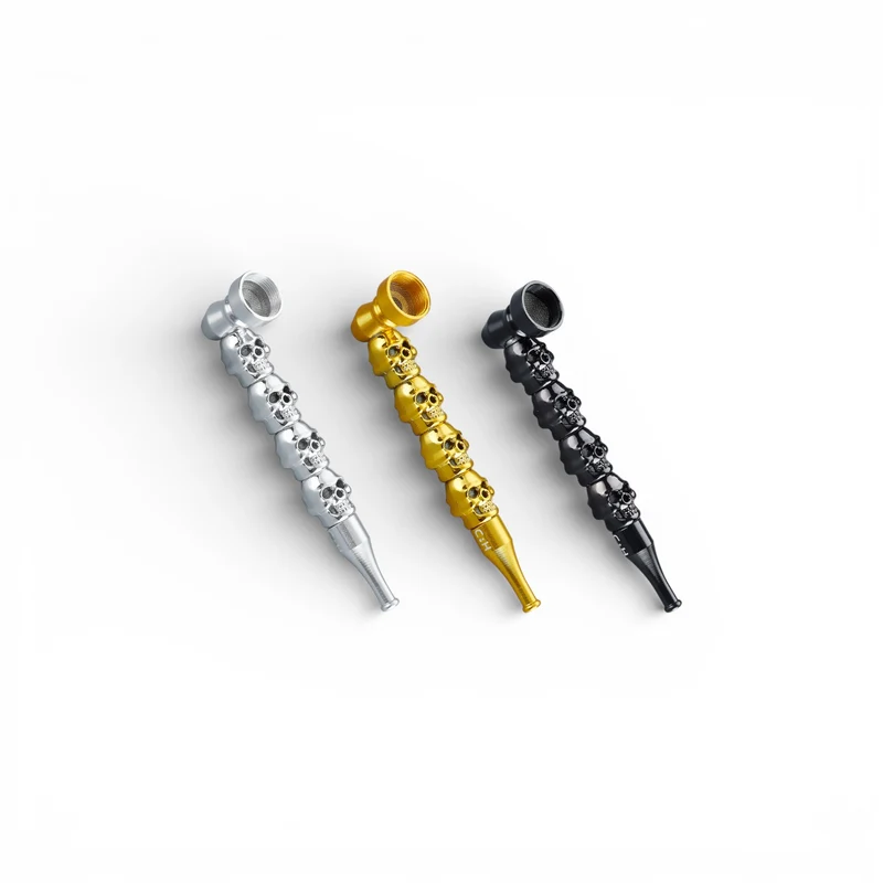 Champ High Skull Metal Pipe