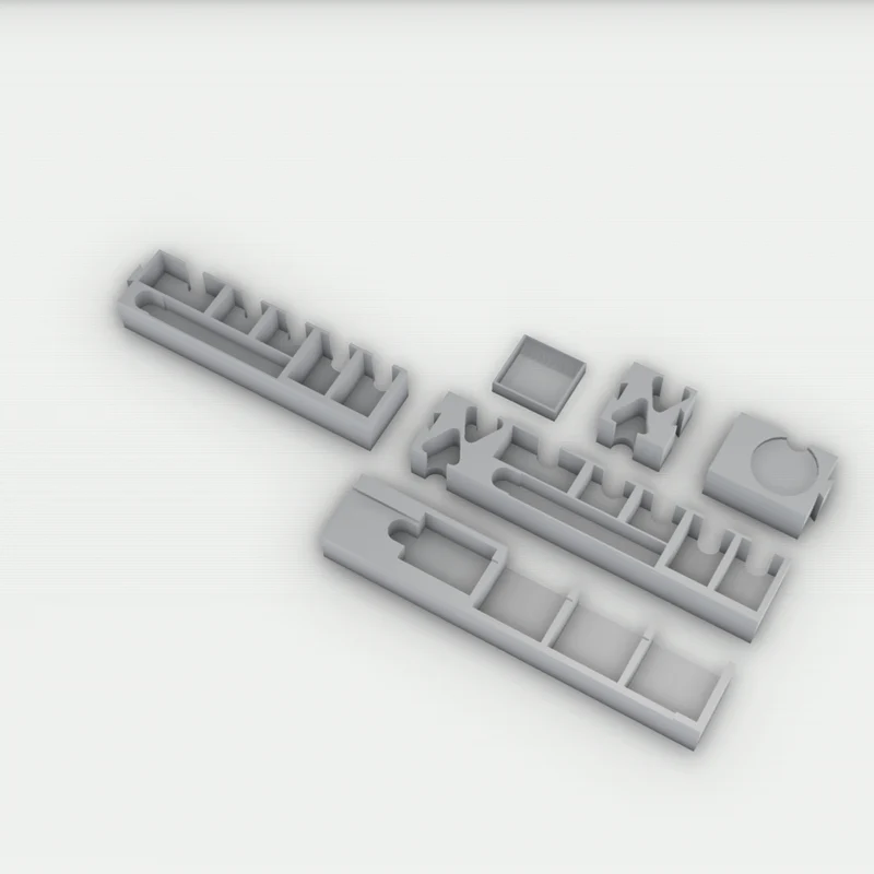 Organizer passend für Zombicide 2nd Edition Zubehör Inlay Einsatz 3D Kickstarter