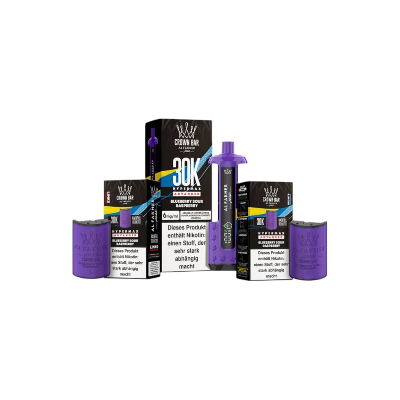 Al Fakher 30K Hypermax Vape 6ml + Pod 2×10ml