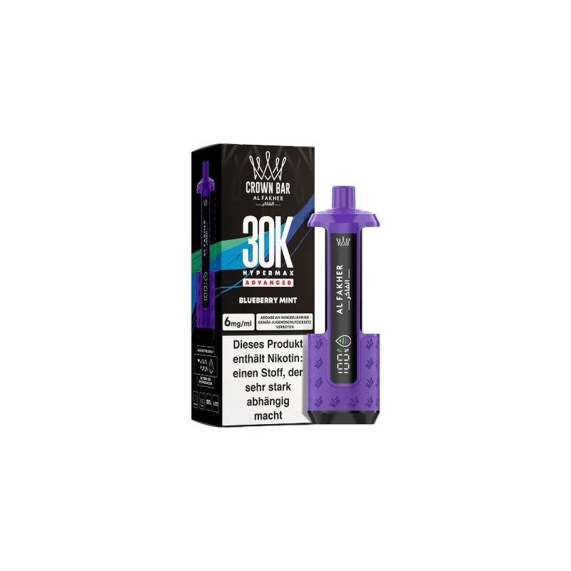 Al Fakher 30K Hypermax Vape 6ml + Pod 2×10ml