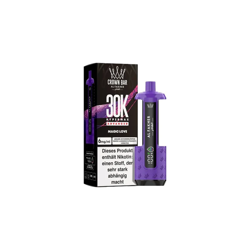 Al Fakher 30K Hypermax Vape 6ml + Pod 2×10ml