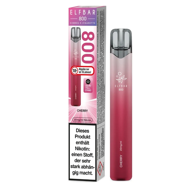 Elfbar 800 Einweg E-Zigarette 20mg, 2ml