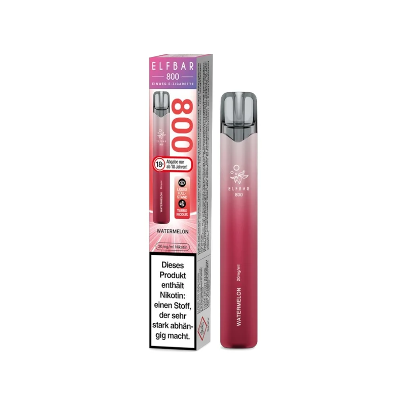 Elfbar 800 Einweg E-Zigarette 20mg, 2ml