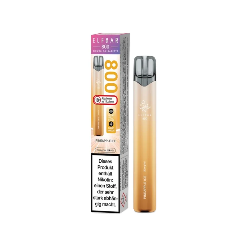 Elfbar 800 Einweg E-Zigarette 20mg, 2ml