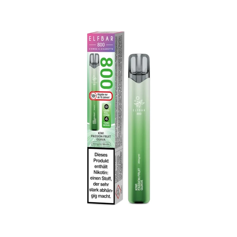 Elfbar 800 Einweg E-Zigarette 20mg, 2ml