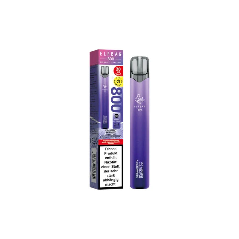 Elfbar 800 Einweg E-Zigarette 20mg, 2ml