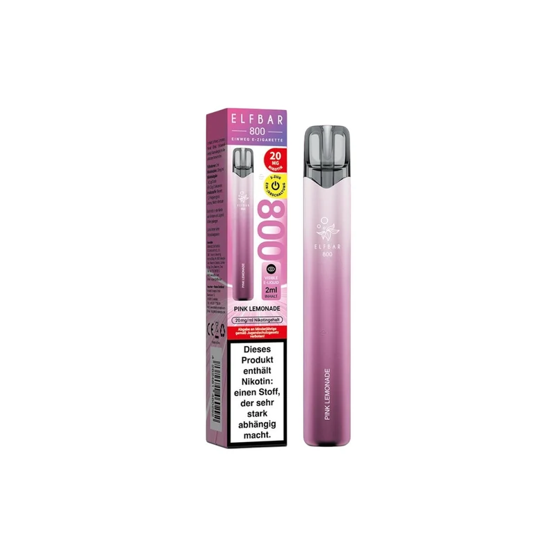 Elfbar 800 Einweg E-Zigarette 20mg, 2ml