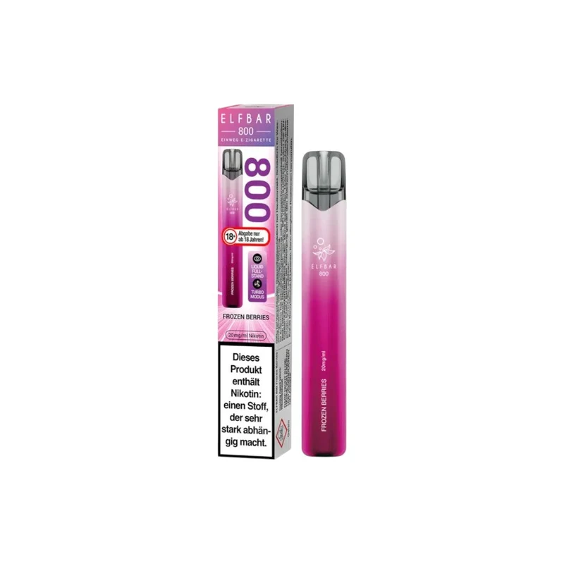 Elfbar 800 Einweg E-Zigarette 20mg, 2ml