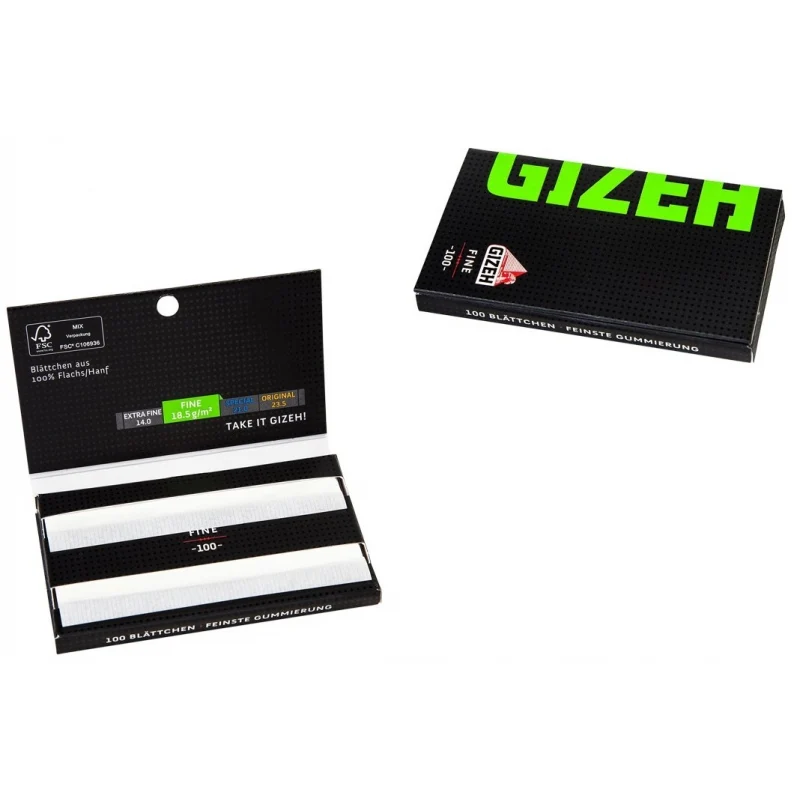 Gizeh Black Fine 100 Blatt