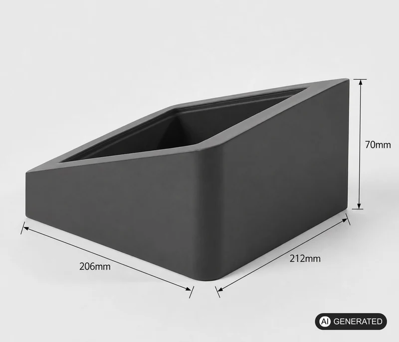 Keil passend für Skimmer Adapter Pool Ausgleich Schräge