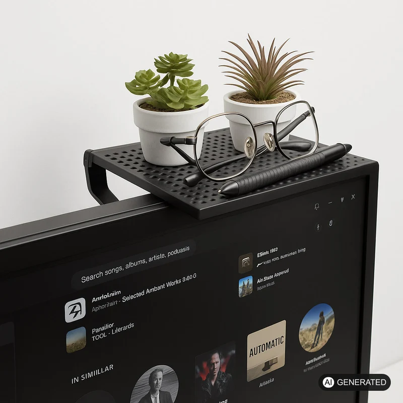 Top Regal passend für Bildschirm Top Shelf TV Monitor Lagerung