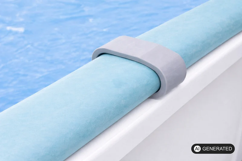 8x Clip 75mm Poolabdeckung Plane passend für Intex Ultra XTR Pool Zubehör Klammer