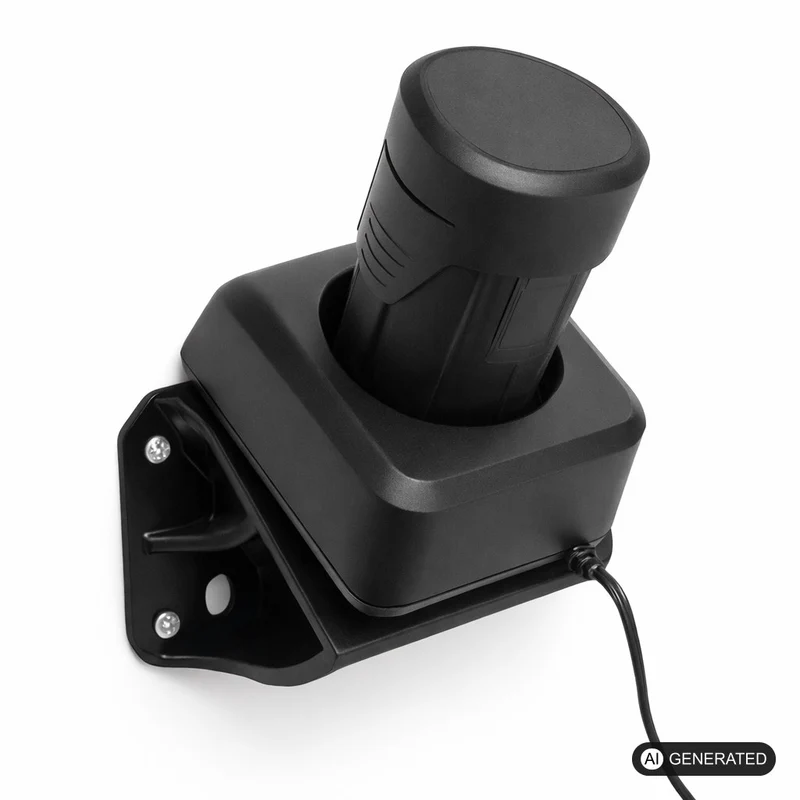 Halterung kompatibel mit Bosch Professional 12V Akku Ladegerät Wandhalter Halter