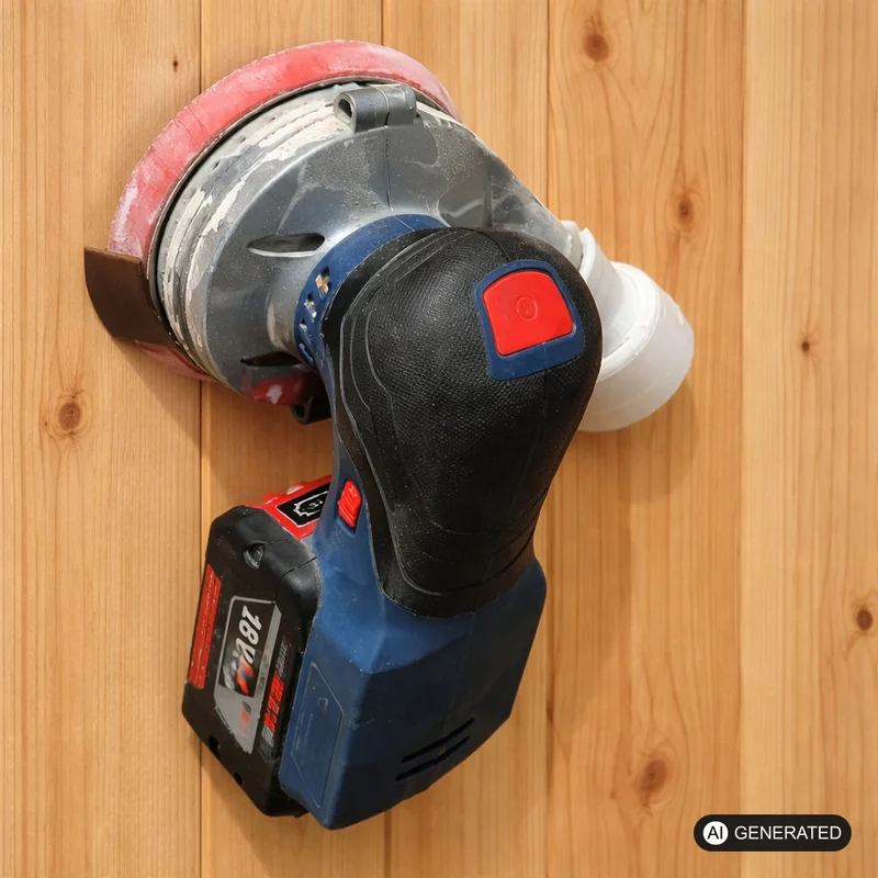 Halter passend für Bosch Professional Exzenterschleifer GEX 18V-125 Wandhalter