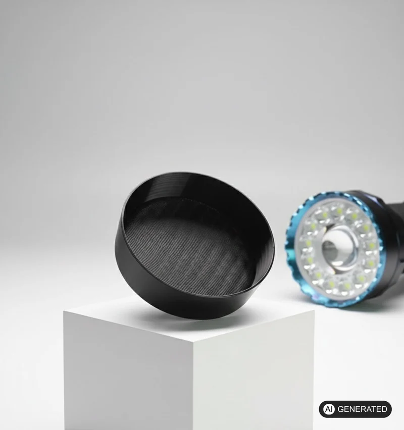 Ersatzteil Schutzkappe kompatibel mit Olight X7R Marauder 2 LED-Taschenlampe