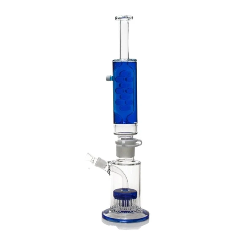 GDH Mixed Color Glycerin Coil Freezable Glassbong