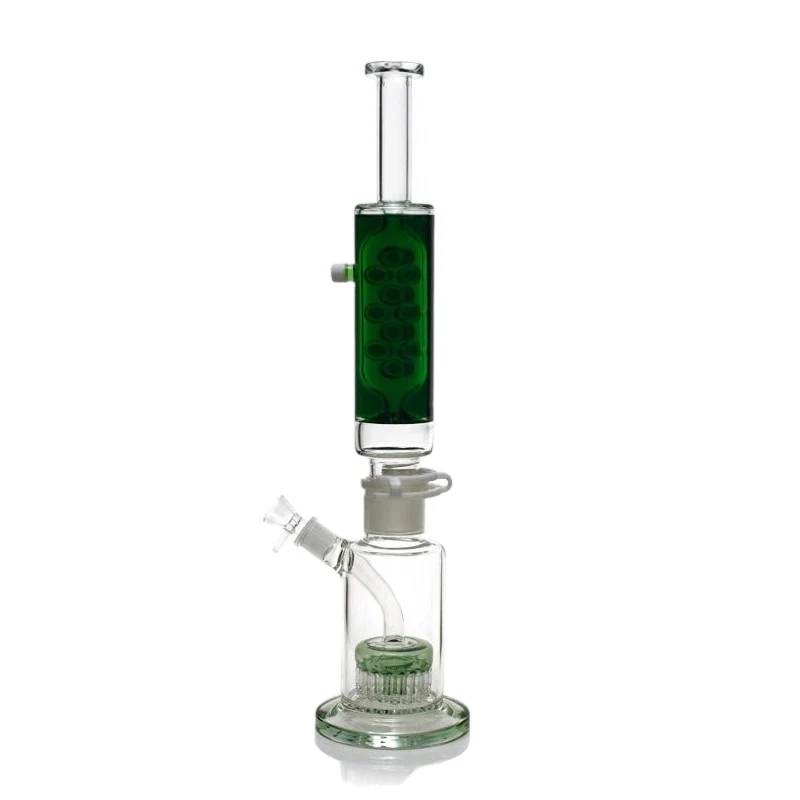 GDH Mixed Color Glycerin Coil Freezable Glassbong