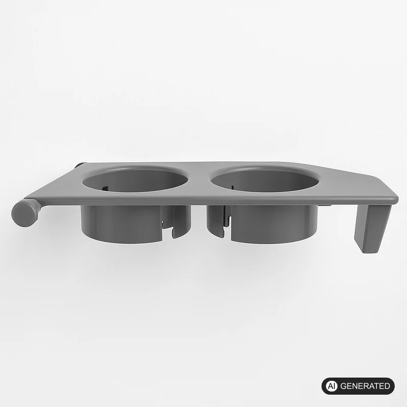 Getränkehalter Mittelarmlehne kompatibel mit BMW 5er E60 / E61